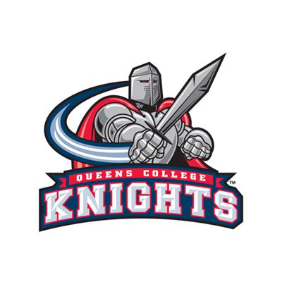 Illustration of the Queens Knight, NCCA Division II Athletics